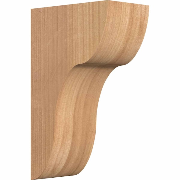 Ekena Millwork Carmel Smooth Corbel, Western Red Cedar, 3 1/2"W x 6"D x 10"H COR04X06X10CAR00SWR - main